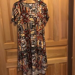 ⚡️💙SALE💙⚡️LuLaRoe Carly Dress - EUC - High-low